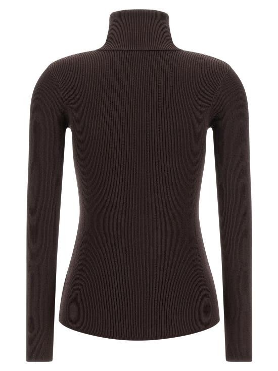 26FW 엘리자베타프랜치 터틀넥 MK05B66E2EV9 Brown - ELISABETTA FRANCHI