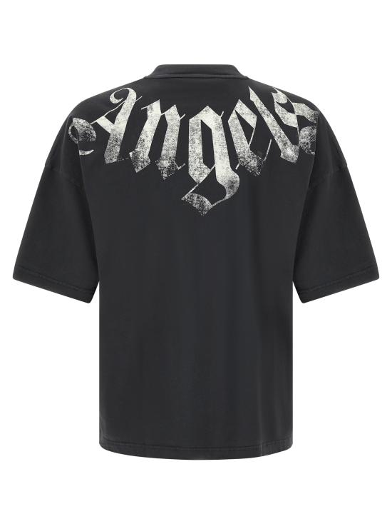 26FW 팜앤젤스 반팔 티셔츠 PAMAA003JR0011003 Black - PALM ANGELS