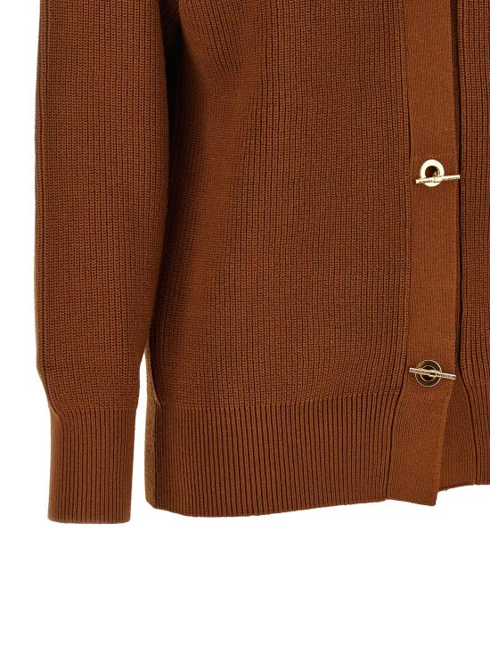 26FW 엘리자베타프랜치 가디건 MK01S66E2FK3 Brown - ELISABETTA FRANCHI