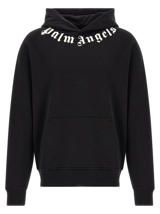 26FW 팜앤젤스 후드 티셔츠 PAMBB003FL0011003 Black