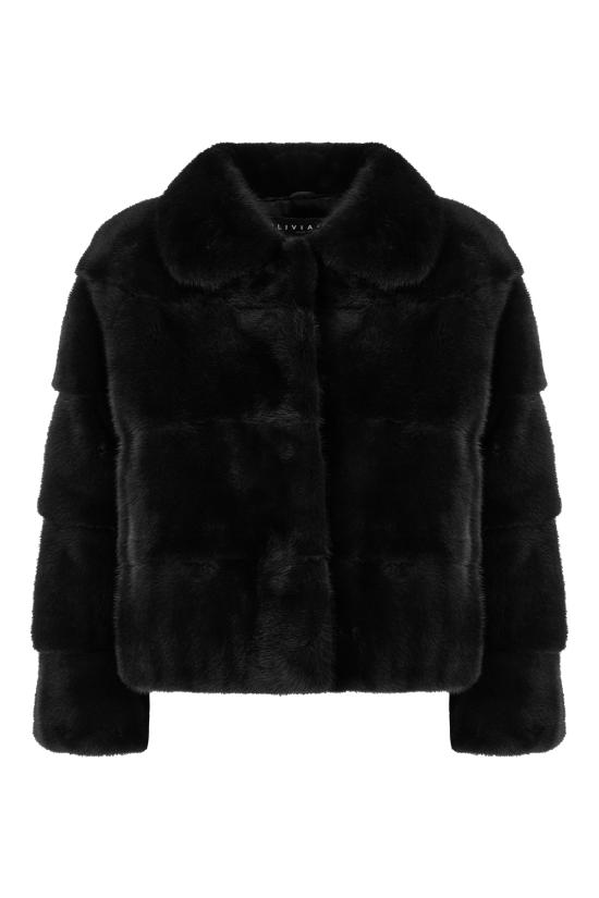 26FW 올리비아 V 숏패딩 26V215MLVISONE BLACK