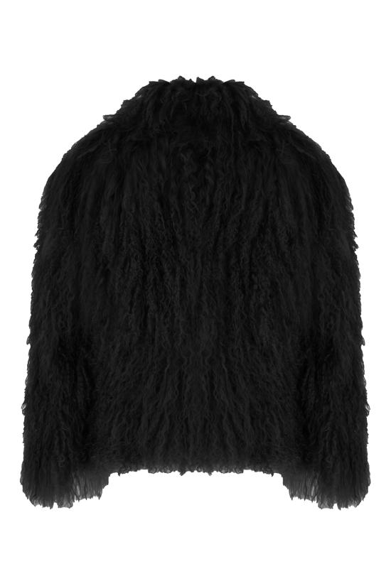 26FW 올리비아 V 무스탕 26V141MONGOLIA BLACK