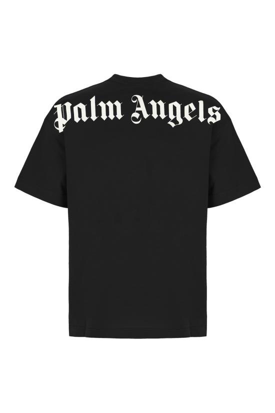 26FW 팜앤젤스 반팔 티셔츠 PAMAA005JR002 1003 BLACK OFF WHITE - PALM ANGELS
