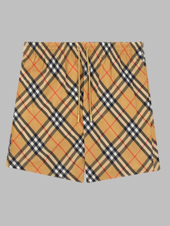 26FW 버버리 체크 스윔팬츠 8087335 B9368 MULTICOLOUR - BURBERRY