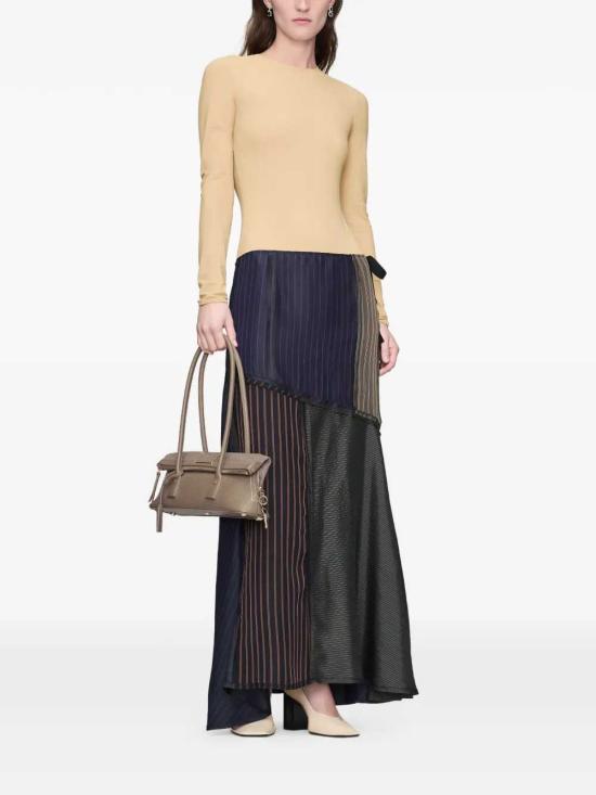 26FW 마르지엘라 롱 스커트 S51MI0013MTN186 001F BLUE BROWN GREY - MAISON MARGIELA