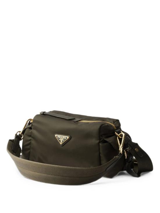 26FW 프라다 익스플로어 스몰 리나일론 및 가죽 숄더백 1BH232VNOO RDLN F05VI SELVA - PRADA