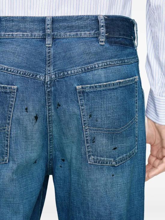 26FW 마르지엘라 데님 팬츠 S50LA0252M30021 964 OLD BLUE SPOTS - MAISON MARGIELA