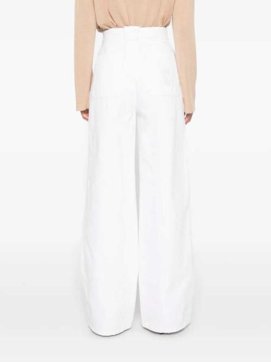 26FW 막스마라 스트레이트 팬츠 2621136091600 001 BIANCO - MAX MARA