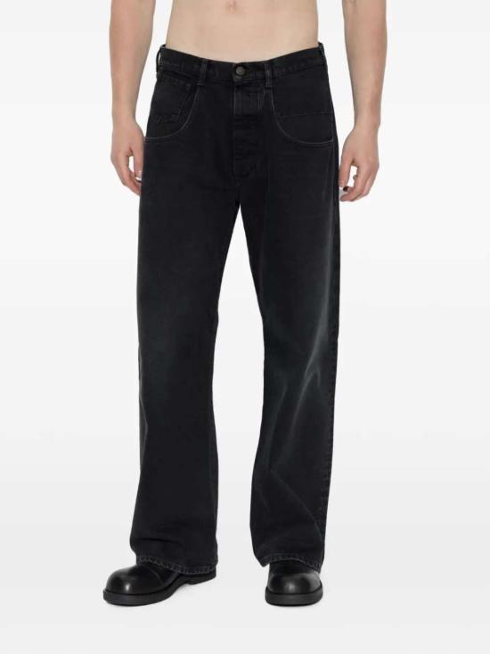 26FW 마르지엘라 스트레이트 팬츠 S50LA0246M30049 961 BLACK DENIM - MAISON MARGIELA