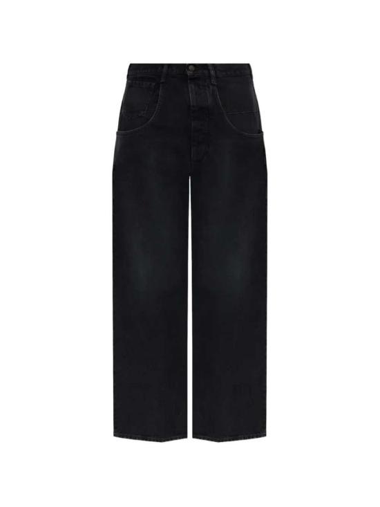 26FW 마르지엘라 스트레이트 팬츠 S50LA0246M30049 961 BLACK DENIM