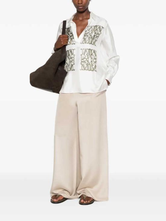 26FW 막스마라 셔츠 2621116051600 002 B CO SETA KAKI - MAX MARA