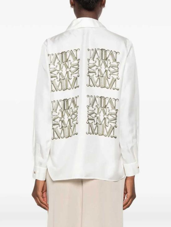 26FW 막스마라 셔츠 2621116051600 002 B CO SETA KAKI - MAX MARA