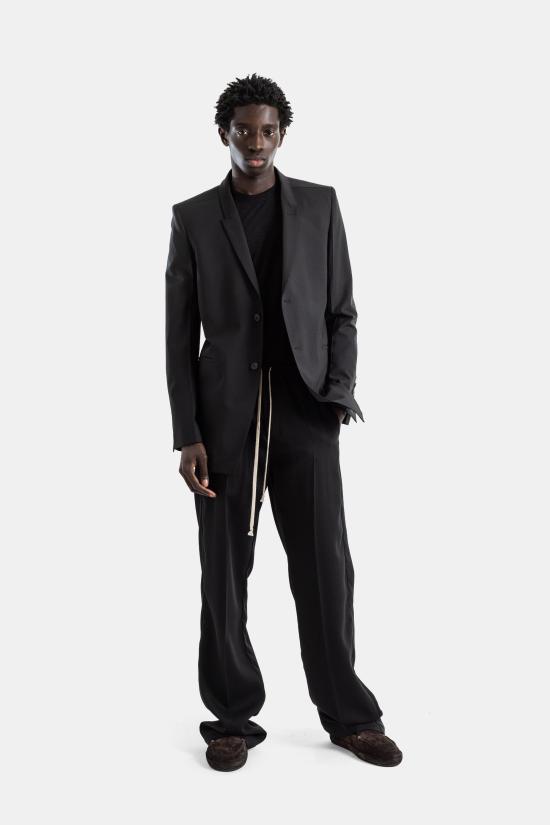 26SS 릭 오웬스 수트 자켓 RU01F2721 09 BLACK - RICK OWENS