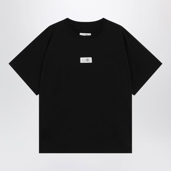 26FW MM6 메종마르지엘라 반팔 티셔츠 SH0GC0071M20258 900 BLACK