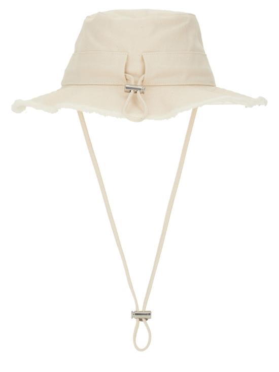 26FW 자크뮈스 버킷햇 ACU00002AE00014 110 OFFWHITE - JACQUEMUS