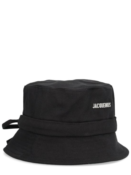 26FW 자크뮈스 버킷햇 ACU00001AE00014 990 BLACK - JACQUEMUS
