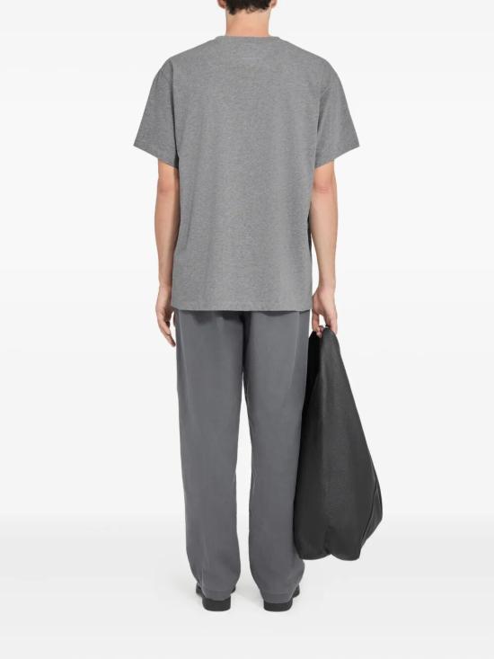 26FW MM6 메종마르지엘라 Numeric 코튼 티셔츠 SH0GC0071M20170 856M GREYMELANG - MM6 MAISON MARGIELA