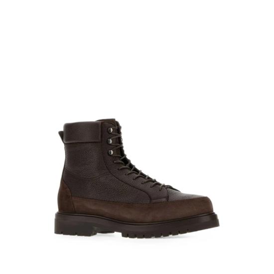 26FW 브루넬로 쿠치넬리 부츠 MZUNTSQ677 COL80 BROWN - BRUNELLO CUCINELLI