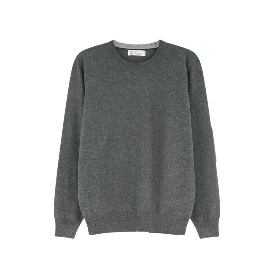 26FW 브루넬로 쿠치넬리 캐시미어 니트 M2200100 CHE50 GREY