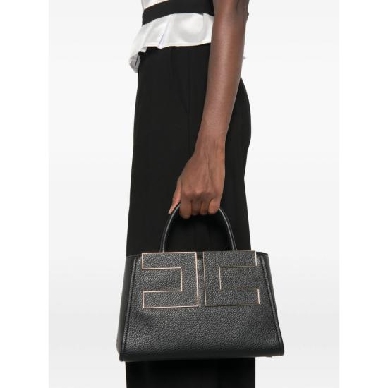 26FW 엘리자베타프랜치 토트백 BS06A66E2 110 BLACK - ELISABETTA FRANCHI