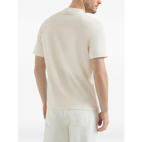26FW 브루넬로 쿠치넬리 반팔 티셔츠 M0B138518 C2832 NEUTRALS - BRUNELLO CUCINELLI