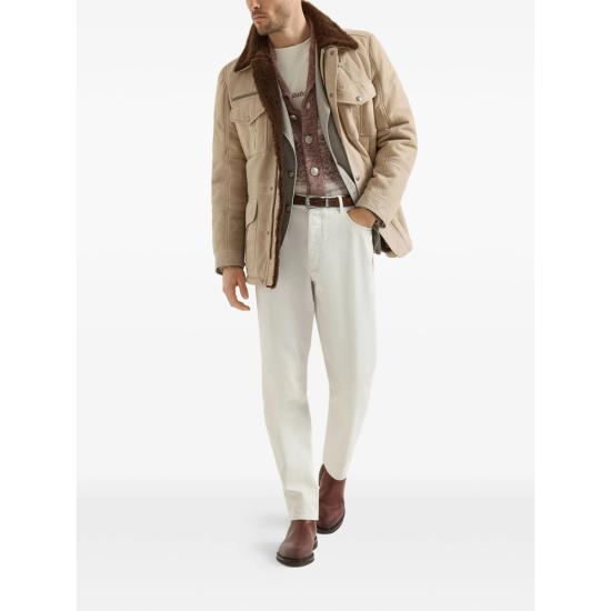 26FW 브루넬로 쿠치넬리 반팔 티셔츠 M0B138518 C2832 NEUTRALS - BRUNELLO CUCINELLI