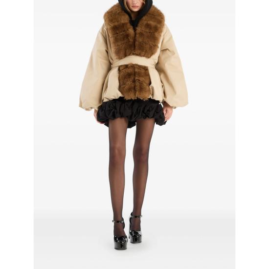 26FW 로테이트 무스탕 115145532 FAUX FUR 532 NEUTRALS BROWN - ROTATE