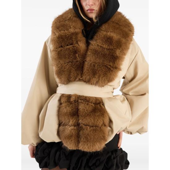 26FW 로테이트 무스탕 115145532 FAUX FUR 532 NEUTRALS BROWN - ROTATE