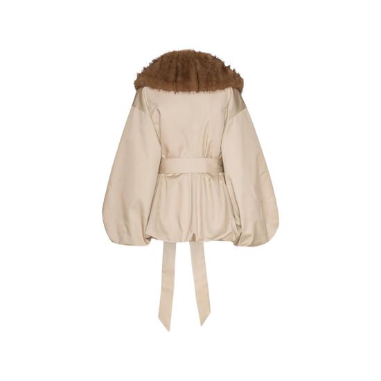 26FW 로테이트 무스탕 115145532 FAUX FUR 532 NEUTRALS BROWN - ROTATE