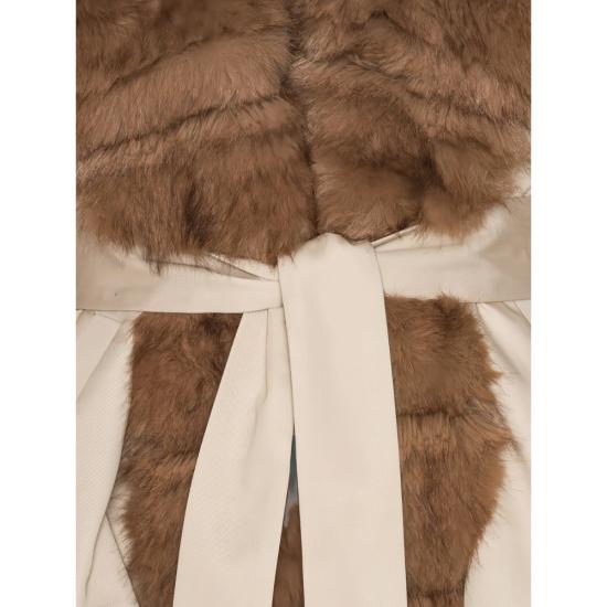 26FW 로테이트 무스탕 115145532 FAUX FUR 532 NEUTRALS BROWN - ROTATE