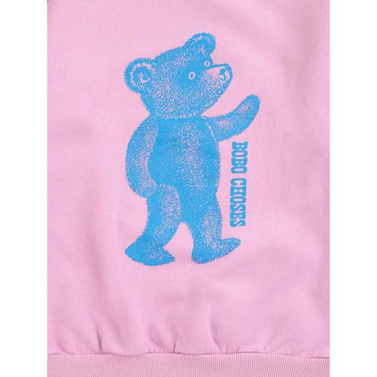 26FW [키즈] 보보쇼즈 캐시미어 니트 B226AC029 661 PINK - BOBO CHOSES