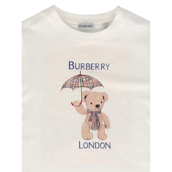 26FW [키즈] 버버리 티셔츠 8127206 KB5 CEDAR A2014 NEUTRALS - BURBERRY