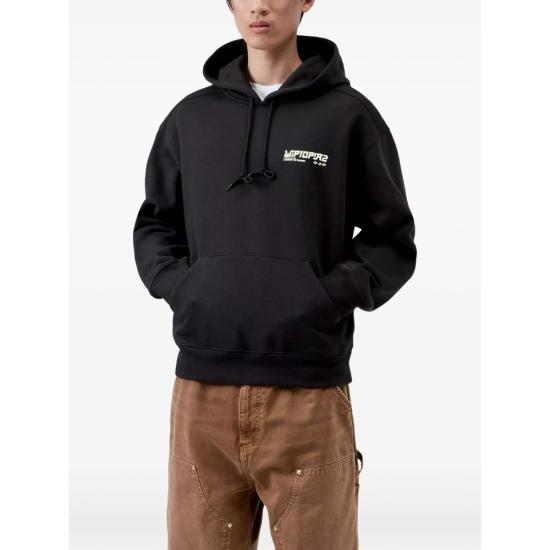 26FW 칼하트 후드 티셔츠 I037224 89XX BLACK - CARHARTT