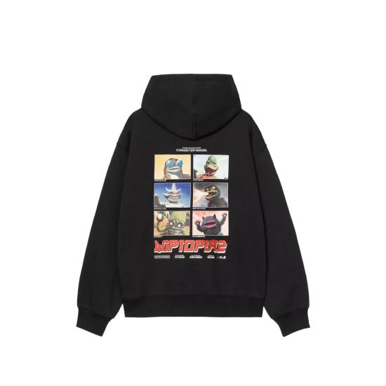 26FW 칼하트 후드 티셔츠 I037224 89XX BLACK - CARHARTT
