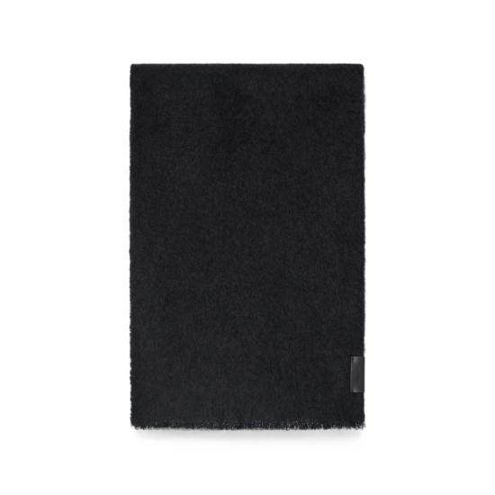26FW 르메르 소프트 플러피 스카프 TA0045 LF1194 BK999 BLACK