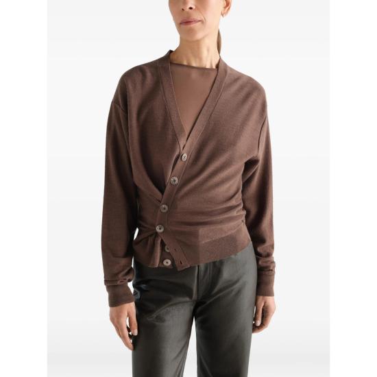 26FW 르메르 릴렉스 트위스트 가디건 PO0052 LK1063 BR310 BROWN - LEMAIRE