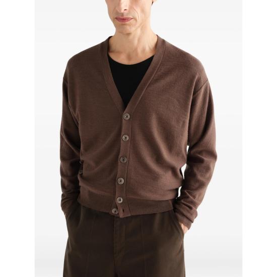 26FW 르메르 릴렉스 트위스트 가디건 PO0052 LK1063 BR310 BROWN - LEMAIRE