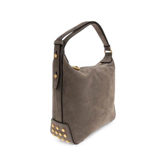 26FW 토즈 미니 메탈 도트 핸드백 XBWGMTE0100O COB208 BROWN - TODS