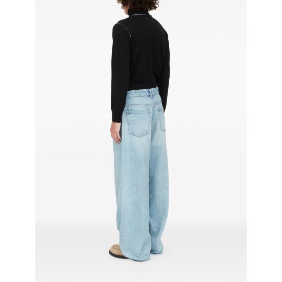 26FW MM6 메종마르지엘라 데님 팬츠 M30058 SH0LA0011 962 BLUE - MM6 MAISON MARGIELA
