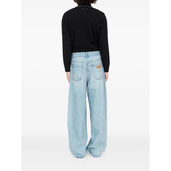 26FW MM6 메종마르지엘라 데님 팬츠 M30058 SH0LA0011 962 BLUE - MM6 MAISON MARGIELA