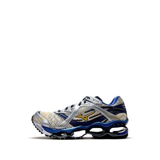 26FW 미즈노 스니커즈 D1GA2655 01 WHITE BLUE - MIZUNO