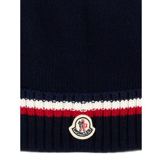 26FW [키즈] 몽클레어 모자 M4281 3B000 01 745 BLUE - MONCLER
