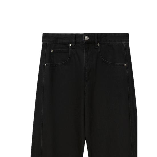 26FW 이자벨마랑에뚜왈 데님 팬츠 D1H04I PA0584FA 02FK BLACK - ISABEL MARANT ETOILE
