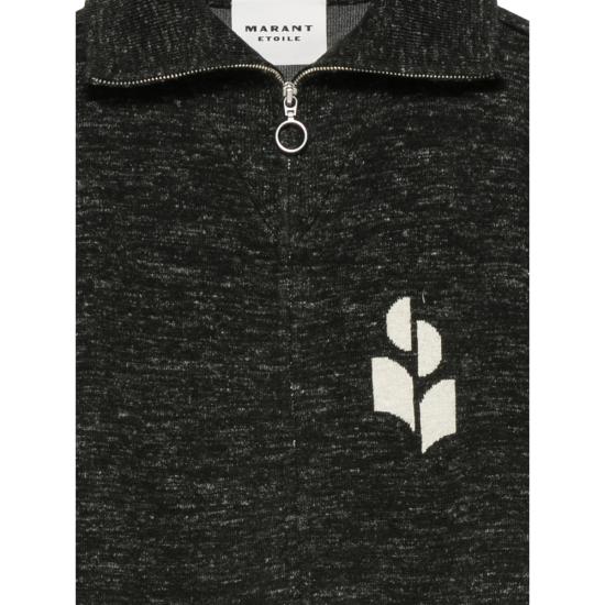 26FW 이자벨마랑에뚜왈 가디건 D3L05E CA0189FA 01BK BLACK - ISABEL MARANT ETOILE