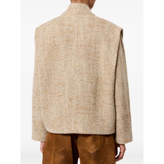 26FW 이자벨마랑에뚜왈 수트 자켓 D3E02E VE0040FF 90BE NEUTRALS BROWN - ISABEL MARANT ETOILE