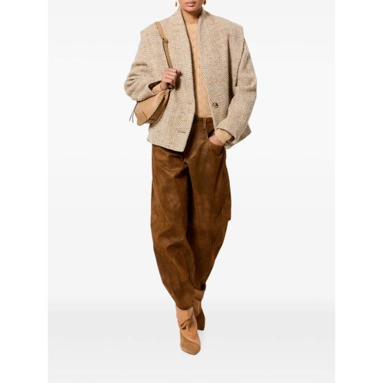 26FW 이자벨마랑에뚜왈 수트 자켓 D3E02E VE0040FF 90BE NEUTRALS BROWN - ISABEL MARANT ETOILE