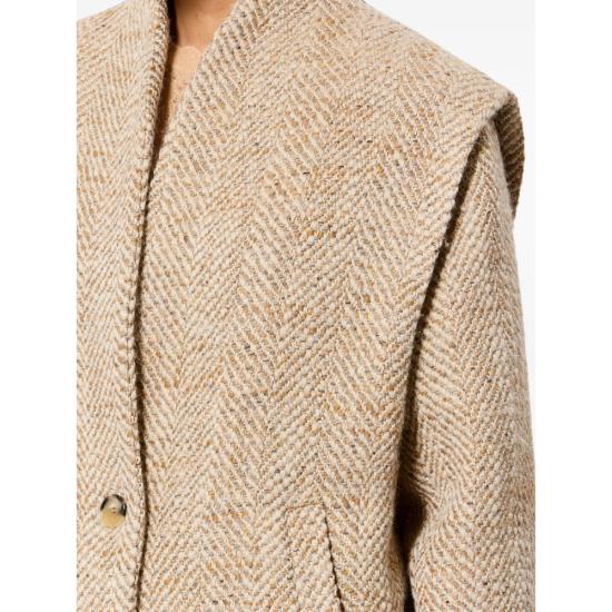 26FW 이자벨마랑에뚜왈 수트 자켓 D3E02E VE0040FF 90BE NEUTRALS BROWN - ISABEL MARANT ETOILE