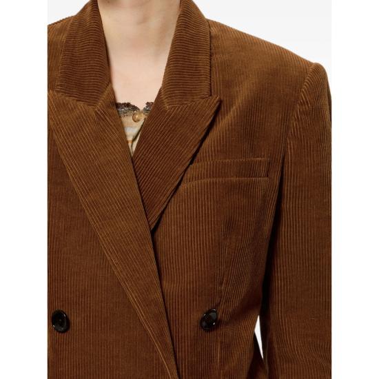 26FW 이자벨마랑에뚜왈 수트 자켓 D3G02E VE0686FA 50CA BROWN - ISABEL MARANT ETOILE