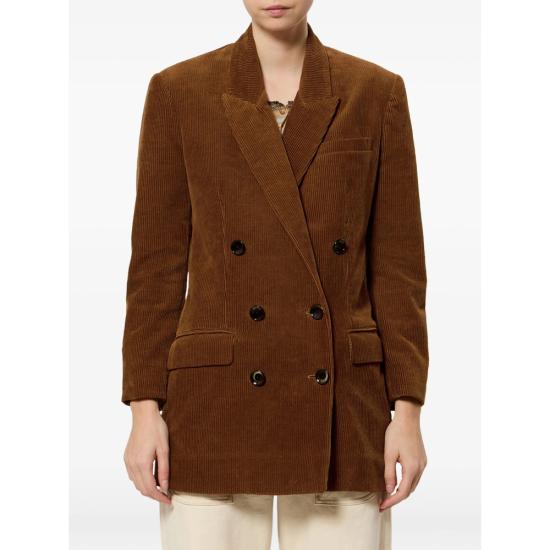 26FW 이자벨마랑에뚜왈 수트 자켓 D3G02E VE0686FA 50CA BROWN - ISABEL MARANT ETOILE
