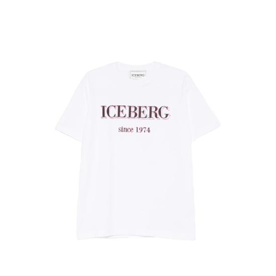 26FW 아이스 비 아이스버그 반팔 티셔츠 F014I1P0 627A 1101 WHITE